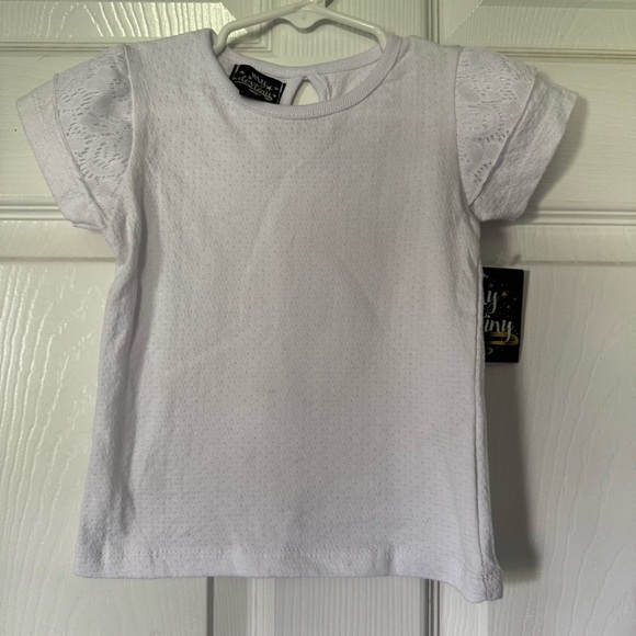 My destiny Toddler Girl NWT Overalls with Floral Embroidery Size 18 Months - Picture 7 of 9